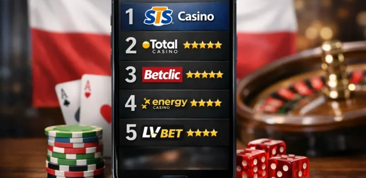 Ranking mobilnych kasyn online w Polsce do gry na smartfonie - 1